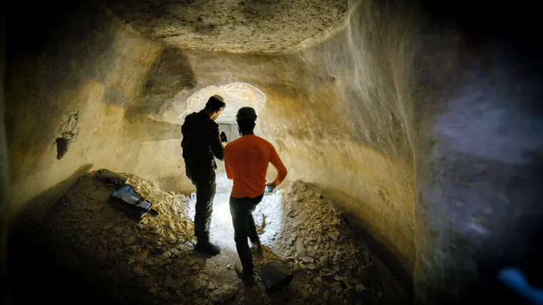 Underground tunnel located near Givat Ze’ev