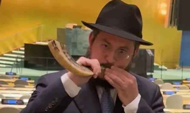 History at the UN: Shofar blown in General Assembly Hall