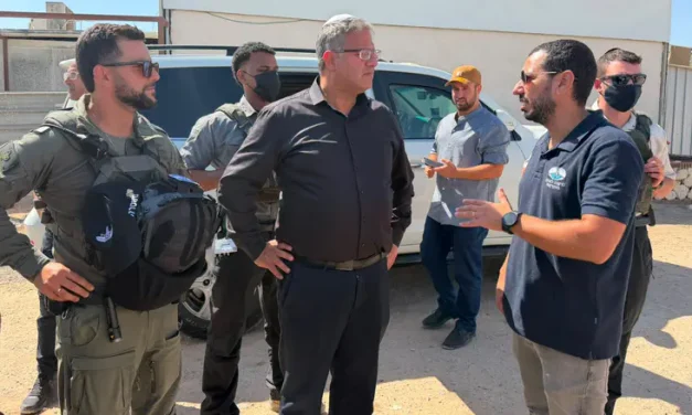 “The games are over:” Ben Gvir confronts residents in Bir Hadaj