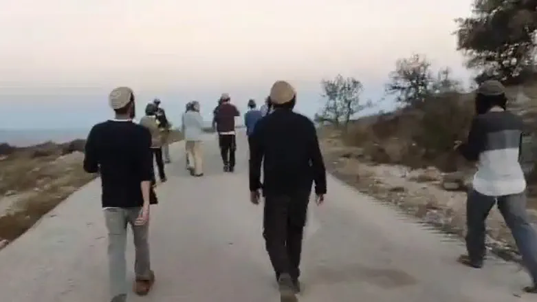 Activists cross the border into Syria, cause IDF to respond