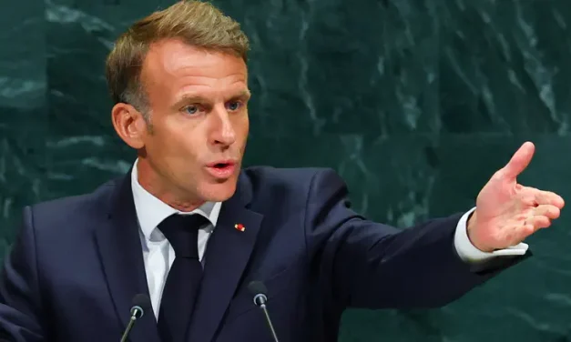 Macron’s blatant lie is only a sideshow