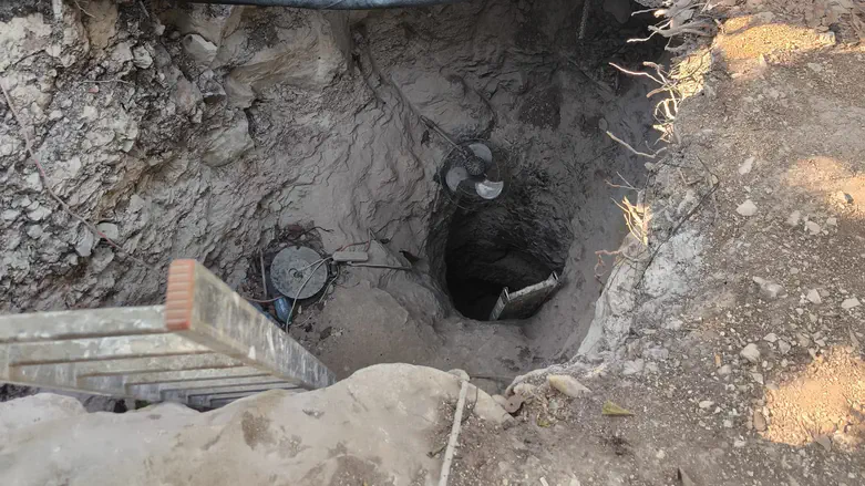 Watch: Police uncover 25-meter-deep tunnel and weapons in Qalqilya