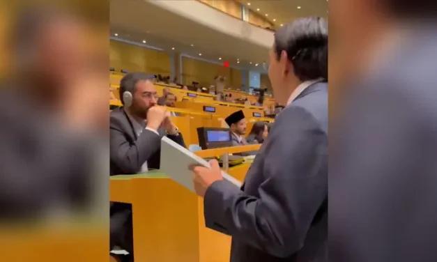 Danon hands Iran’s UN envoy a Starlink device: We pray for regime change in Iran