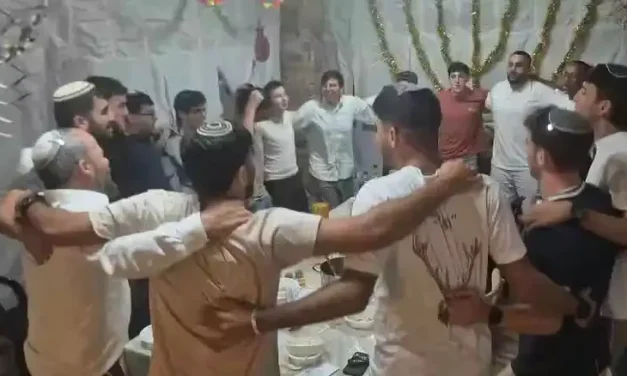 Watch: Sukkot celebrations light up yeshivas across Israel