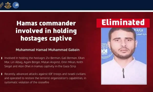 IDF eliminates Hamas commander who held nine Israeli hostages