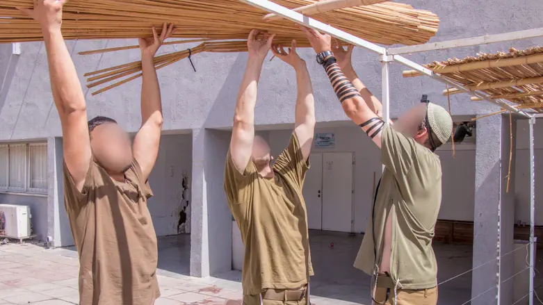 Celebrating Sukkot under fire: IDF deploys 2,200 tactical sukkahs