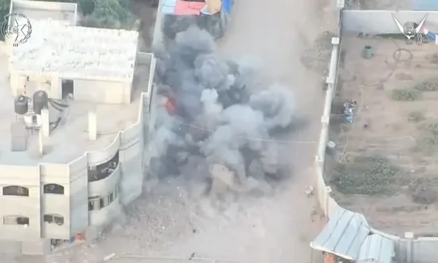 Watch: Police drone records elimination of October 7th terrorist