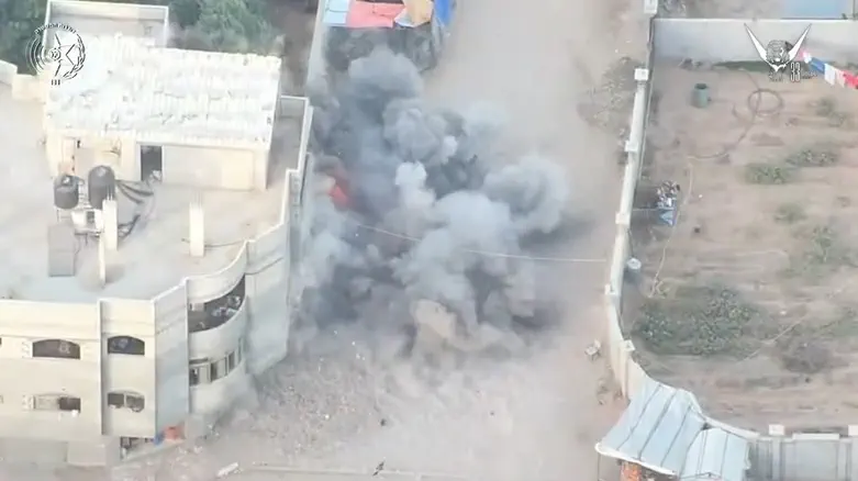Watch: Police drone records elimination of October 7th terrorist