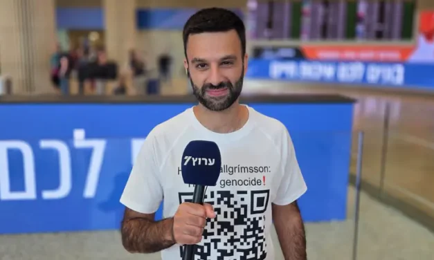 Yoseph Haddad’s shirt becomes a hasbara tool