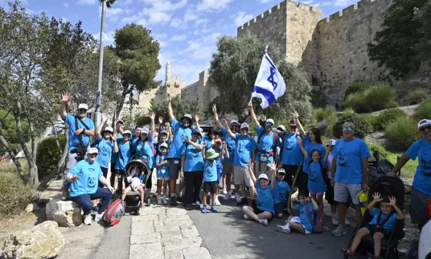 Thousands take to the streets of Jerusalem for annual Sukkot march