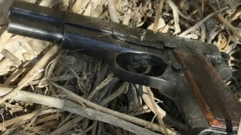 Watch: Police dog finds hidden gun near Arab city