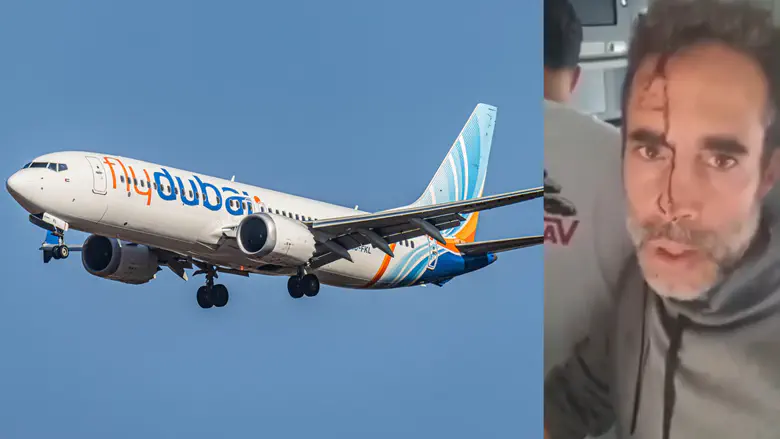 With blood on his face: Passenger records aftermath of Flydubai attack