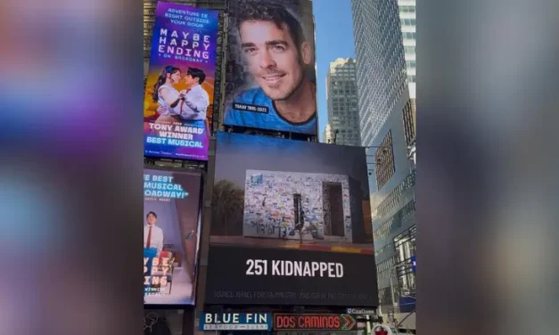 ‘Won’t forget or forgive:’ Faces of October 7 victims displayed in heart of Times Square