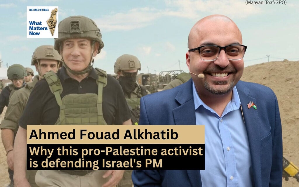Ahmed Fouad Alkhatib: Why this pro-Palestine activist is defending Israel’s PM