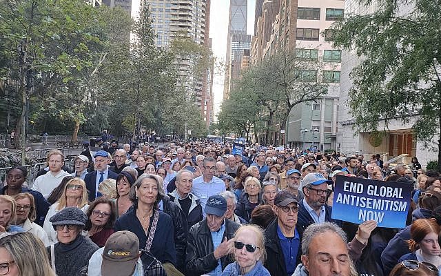 Aaron Herman | Nova Survivor & the Bedouin Who Saved Him | UN Rally Against Antisemitism