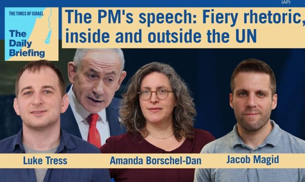 Daily Briefing Sept. 25 – The PM’s speech: Fiery rhetoric, inside and outside the UN