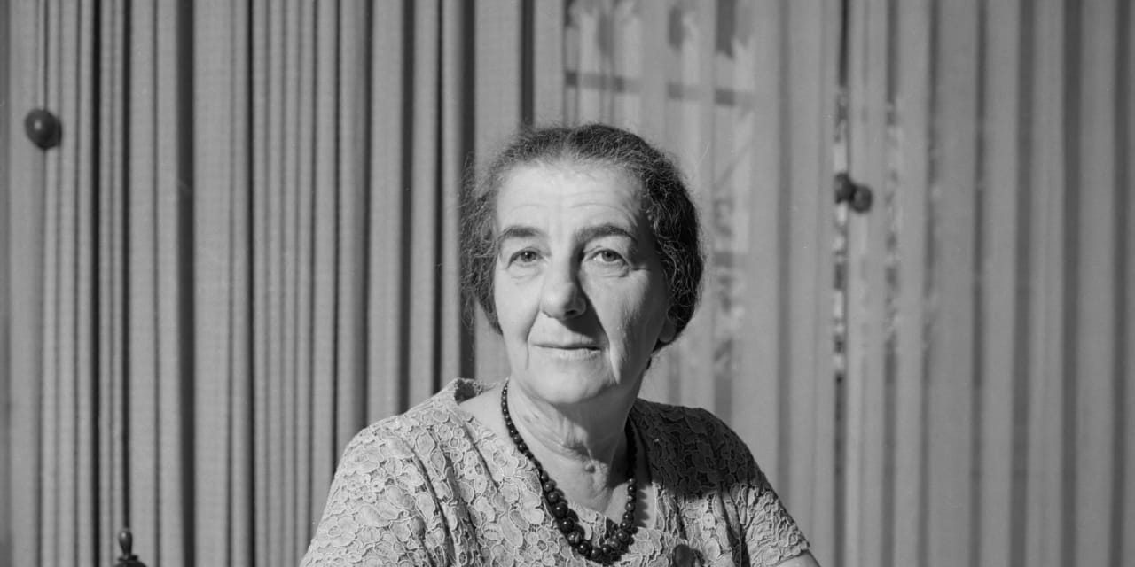 Golda read right to left. Some still don’t – opinion