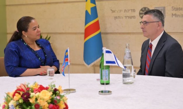 Sa’ar, Herzog meet officials from DRC in tie strengthening visit to Israel