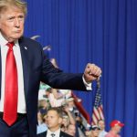US President Donald Trump shares his music taste with reporters in odd exchange on Air Force One