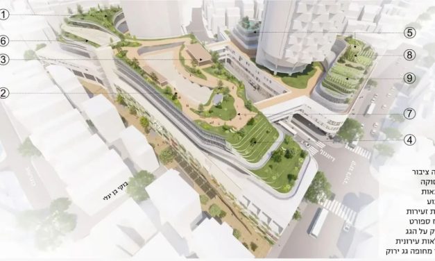 Plan approved to add three floors, 85 micro-apartments, and rooftop park to Dizengoff Center