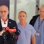 Leiter says hospitalized son still in danger after car-ramming terror attack