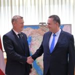 Latvian DM tells ‘Post’: Israeli weapons are top-notch, I support its right to self-defense