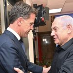 Protesters gather outside Dutch Embassy to Israel wanting answers on Netanyahu-Rutte Oct. 7 call