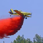 WATCH: Fire breaks out in Haruvit Forest near Kiryat Malachi, six firefighting aircraft on scene