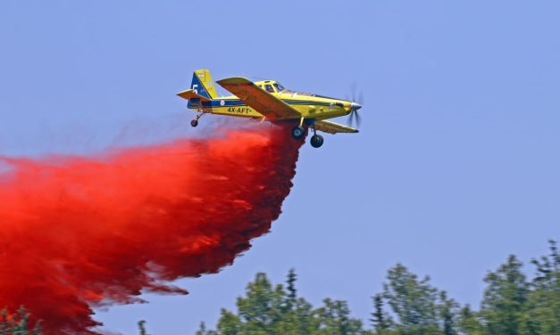 WATCH: Fire breaks out in Haruvit Forest near Kiryat Malachi, six firefighting aircraft on scene