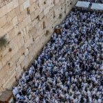 WATCH: Tens of thousands of Jewish worshipers gather for Birkat Kohanim at Western Wall