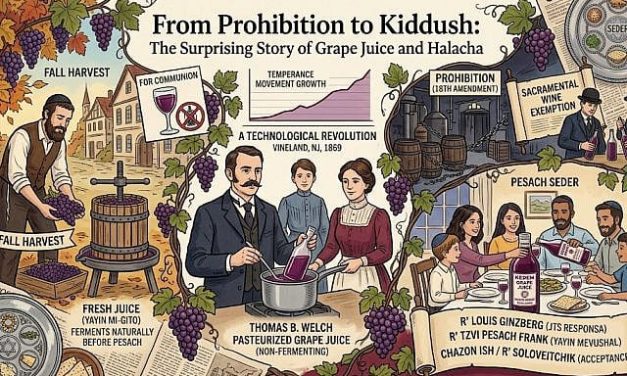 Michael Feldstein | From Prohibition to Kiddush: The Surprising Story of Grape Juice and Halacha