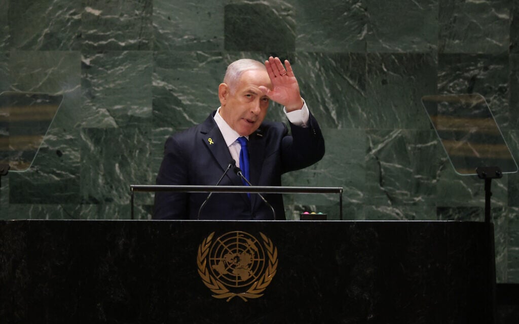 A month from elections, UN speech is an opportunity for Netanyahu. But Trump isn’t helping him