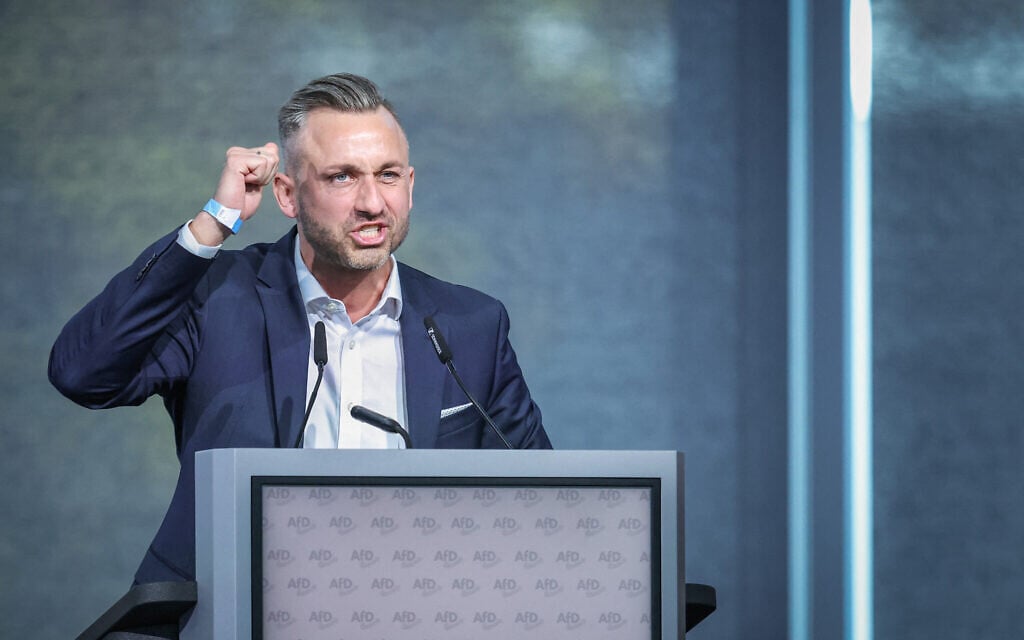 German far-right AfD party’s projected win puts Jews between the left and a hard place