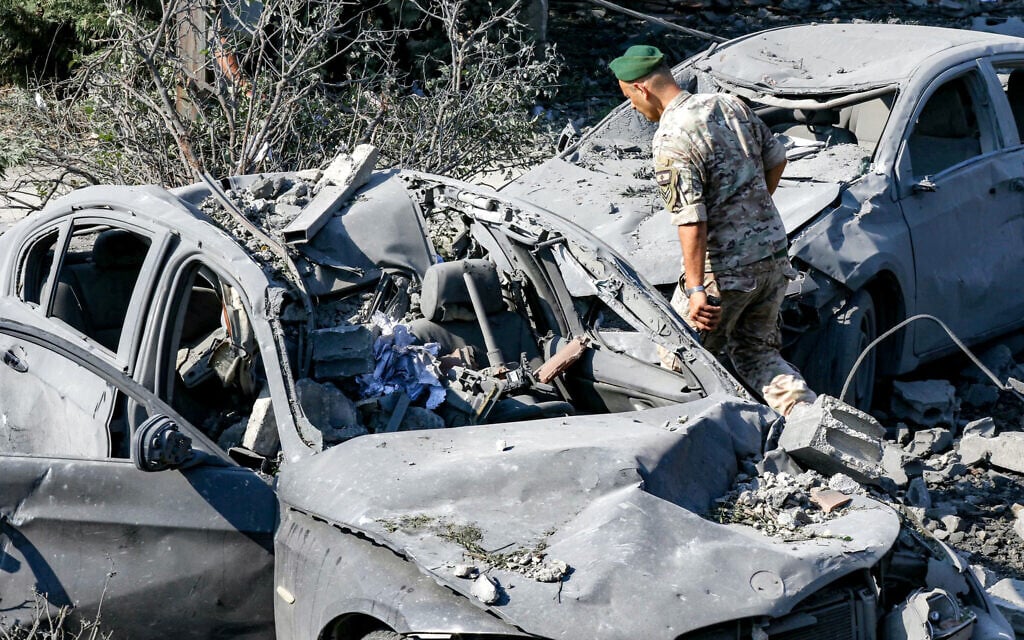 Eleven said killed, including 2 children, in overnight IDF strikes in south Lebanon