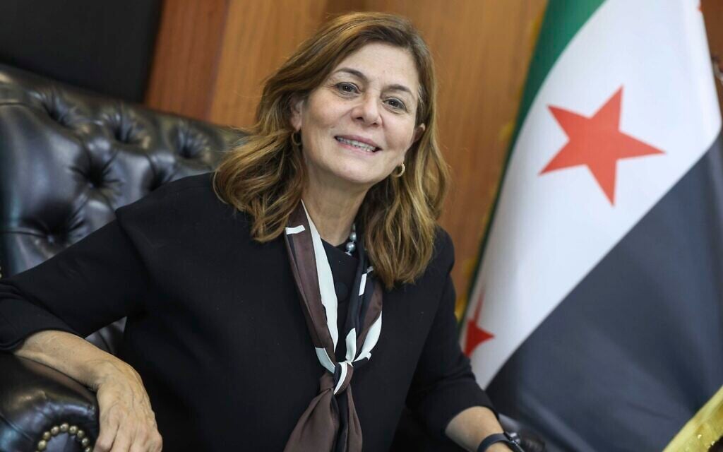 Syrian social affairs minister, a Christian woman, urges equality in constitution