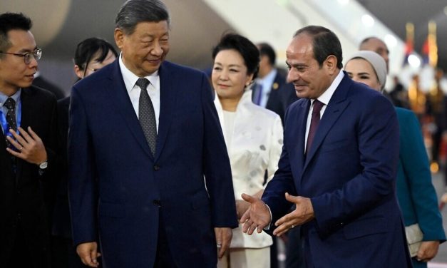 China’s Xi arrives in Egypt amid US sanctions threat over Iran links
