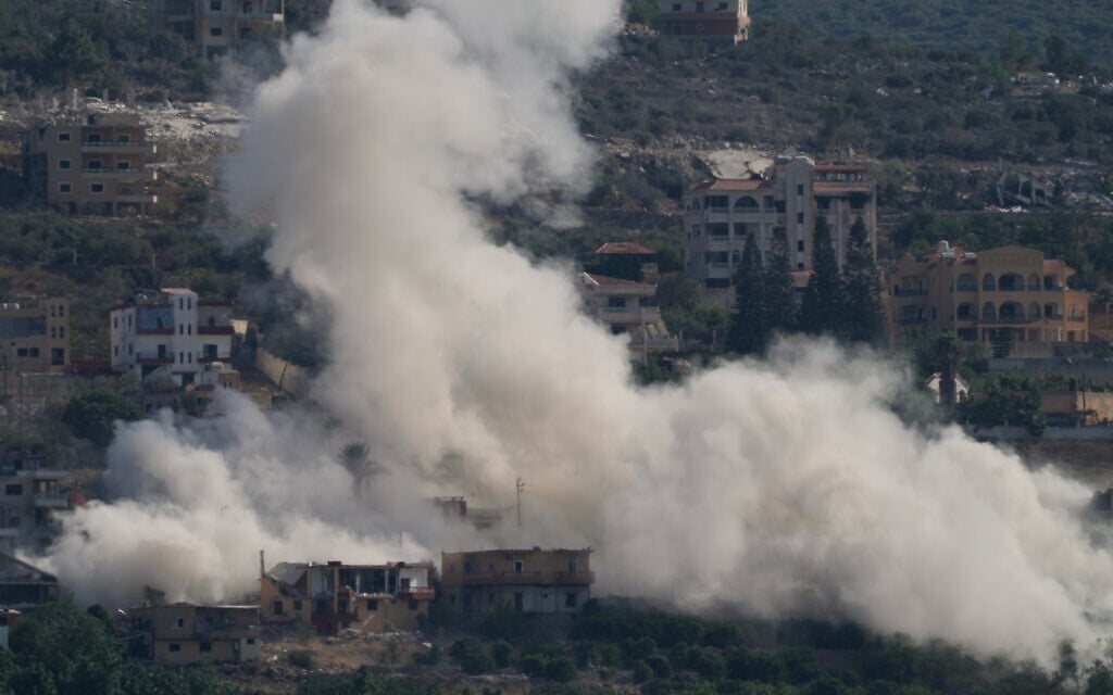 Lebanon says at least 3 killed, over 20 hurt in Israeli strikes after Hezbollah drone attack