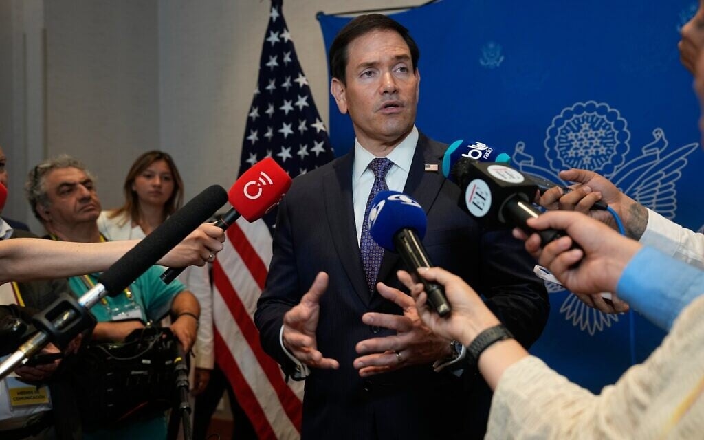 Rubio warns more Iranian tankers will be sank if attacks on US warships continue