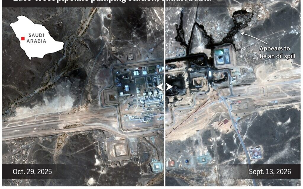 What closure of Saudi Arabia’s East-West pipeline could mean for oil flows