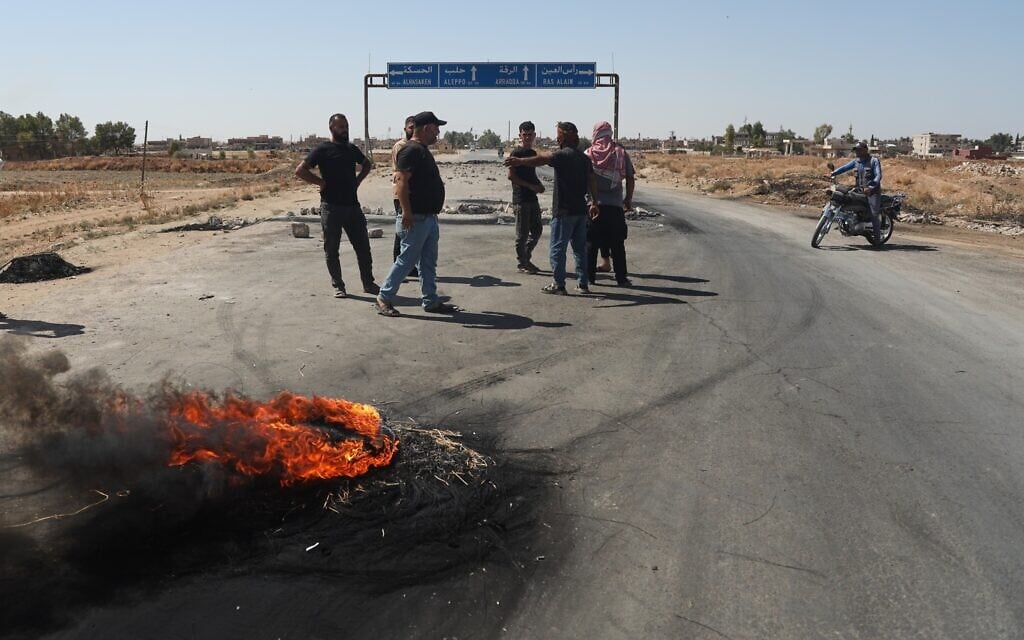 Tensions flare in Syria’s Kurdish northeast as government integration deal moves ahead