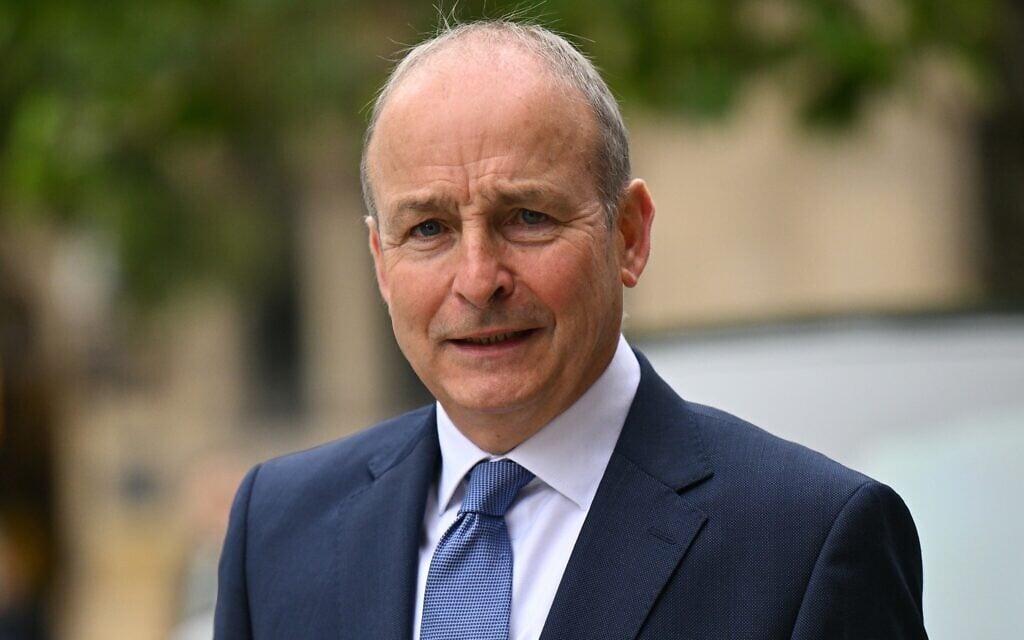 Irish PM slams ‘unacceptable’ remarks from Israel’s soccer federation amid spat