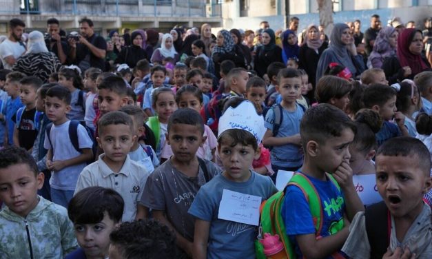 Gaza students return to in-person schooling for first time in three years