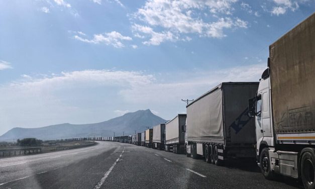Trucks jammed at Turkey-Iran border as US blockade pushes trade overland