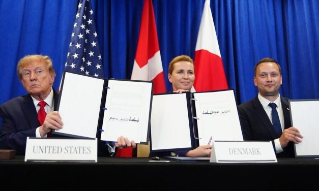US, Greenland and Denmark sign agreement in bid to end Arctic standoff