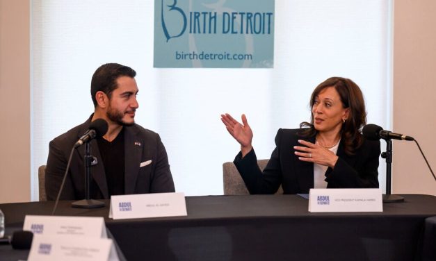 US ex-VP Harris campaigns for leftist El-Sayed in key race for Michigan Senate seat