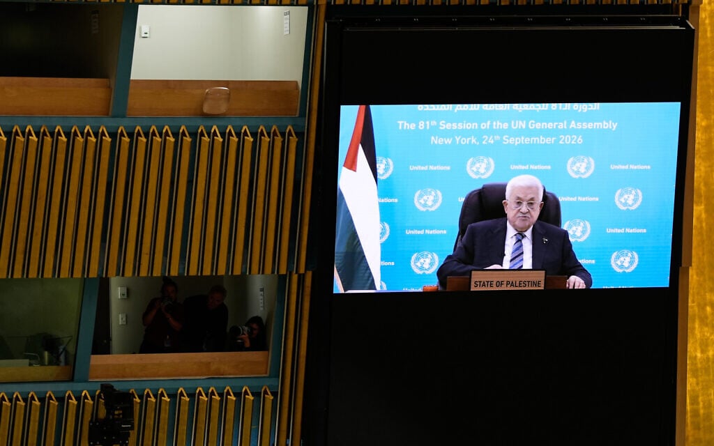 PA’s Abbas at UN: Israel trying to force Palestinians out with ‘genocidal war,’ ‘settler terrorism’