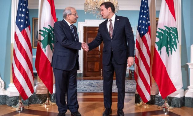 Lebanese PM meets Rubio, stresses need for IDF withdrawal, Hezbollah disarmament