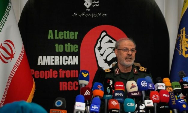 Iran’s Guards pen open letter to US midterm voters, urging them to reject ‘liar’ Trump