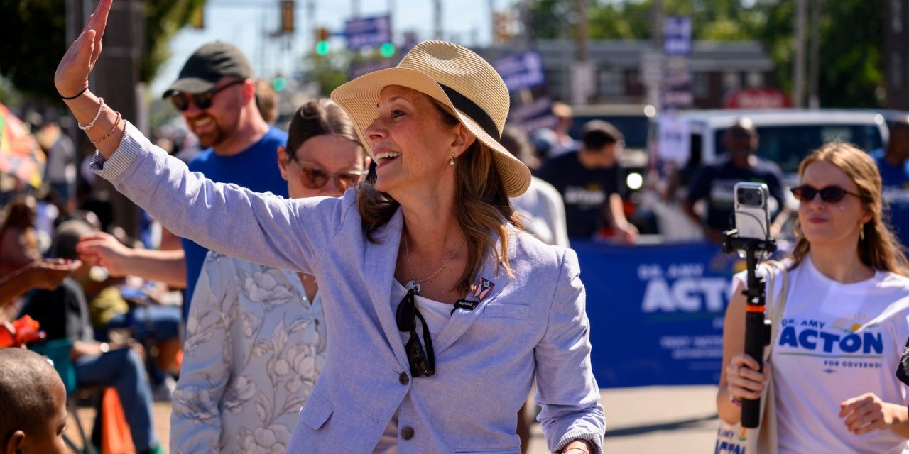 Armed attacker arrested after lunging at Ohio Jewish gubernatorial candidate Amy Acton