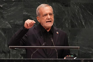 ‘We did not bend the knee’: Iran’s president hits back at US at UN